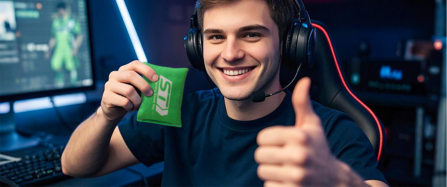 Gaming Sweat Bag – Hand Sweat Absorber for Gamers – Instant Dry(3-pcs)