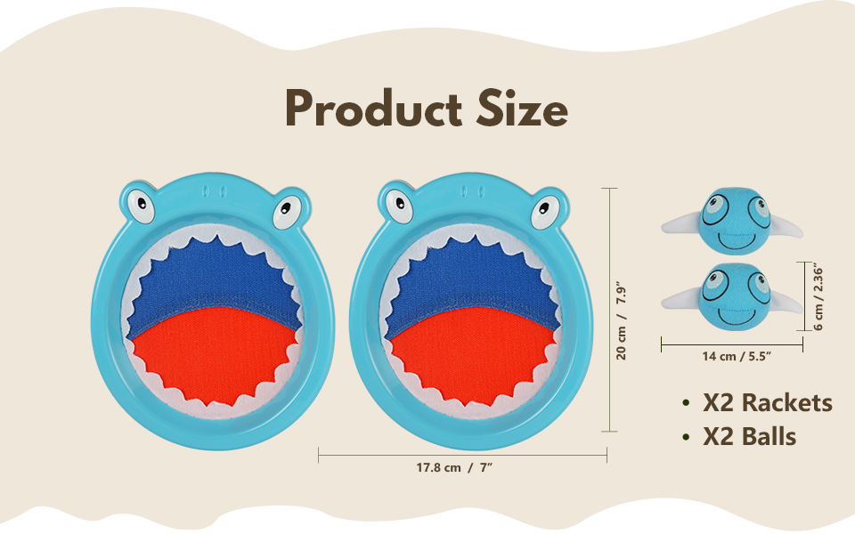 Waterproof Toss and Catch Ball Set, Soft and Safe Paddle Game with Unbreakable Crab Design – Perfect for Beach, Lawn, and Backyard