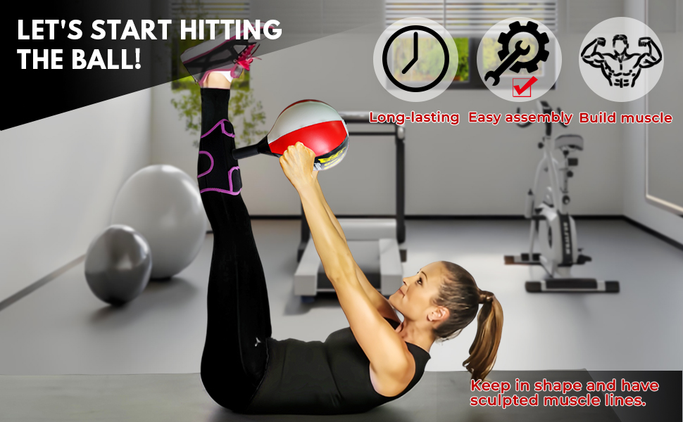 Sit Up Boxing Ball Trainer