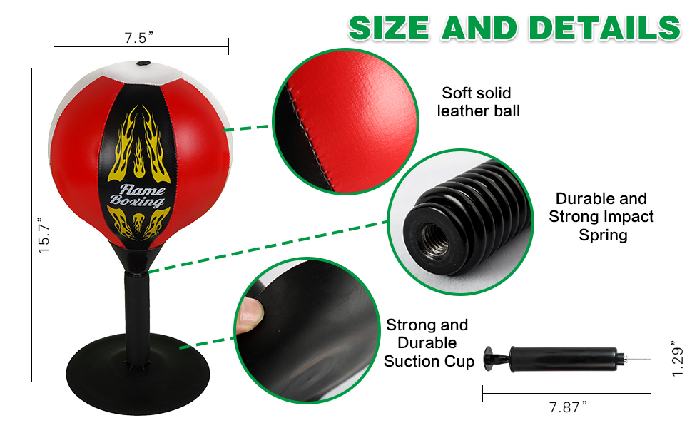 Suction Cup Punching Ball Trainer