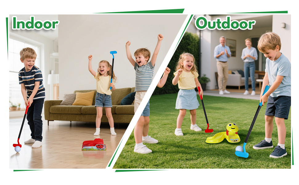 Kids Mini Golf Play Set