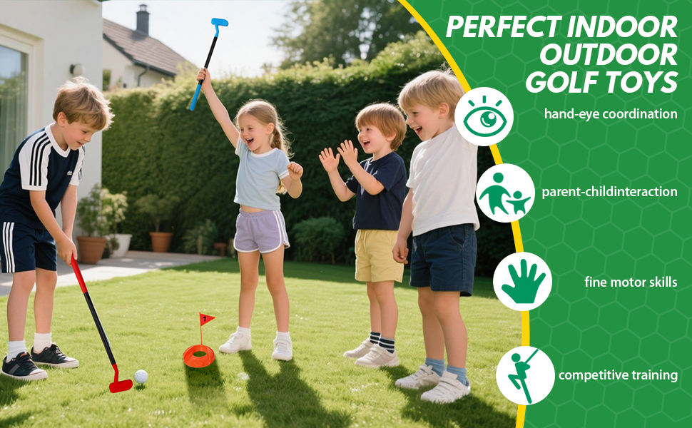 Kids Mini Golf Play Set