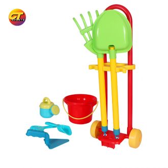 Children&#039;s garden and beach play set with removable stand and shovel
