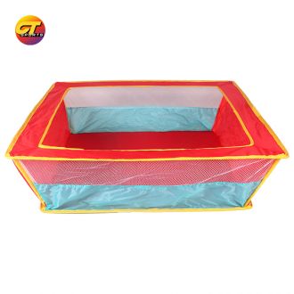Children&#039;s foldable square pool with ball playground tent house