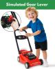 Realistic Kids Push Lawn Mower Toy