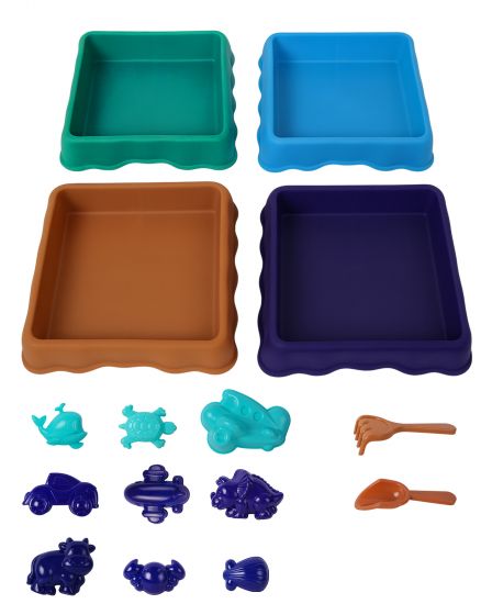 Kids Sensory Play Tray Set