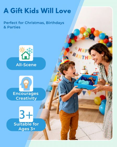 Kids Sensory Play Tray Set