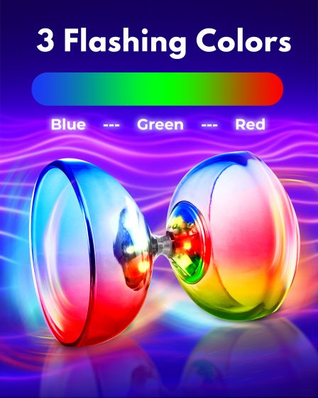 LED Light Up Diabolo Toy