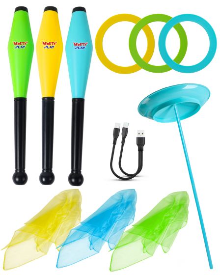 LED Juggling Toy Set for Kids