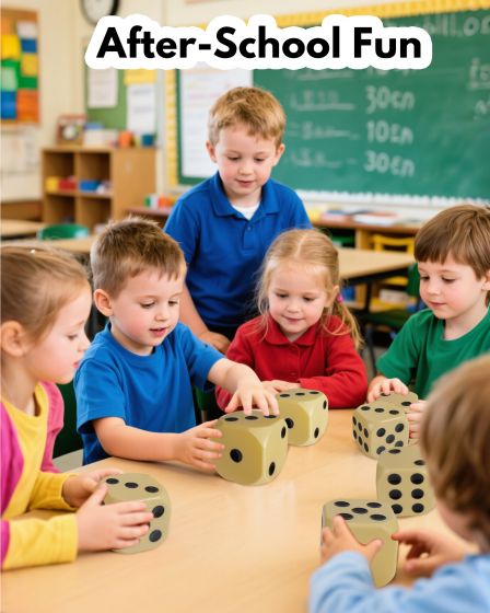 Large Foam Dice for Kids