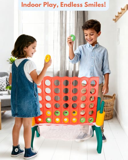 Giant Four in a Row Ring Toss Game