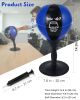 Blue Desktop Punching Bag with Suction Base