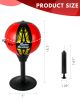 Red Tabletop Boxing Punching Ball