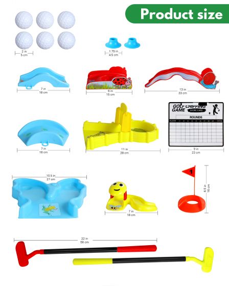 Kids Mini Golf Play Set