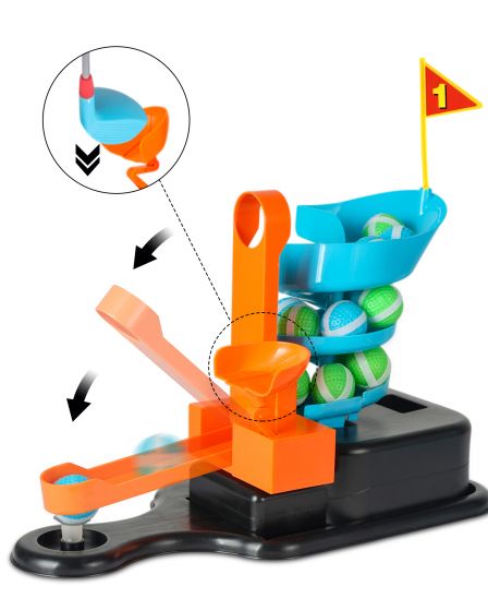 Kids Golf Training Tower Set