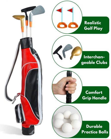 Kids Adjustable Golf Club Set