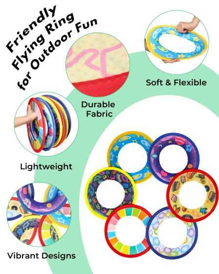 Kids Flying Disc Toss and Catch Game